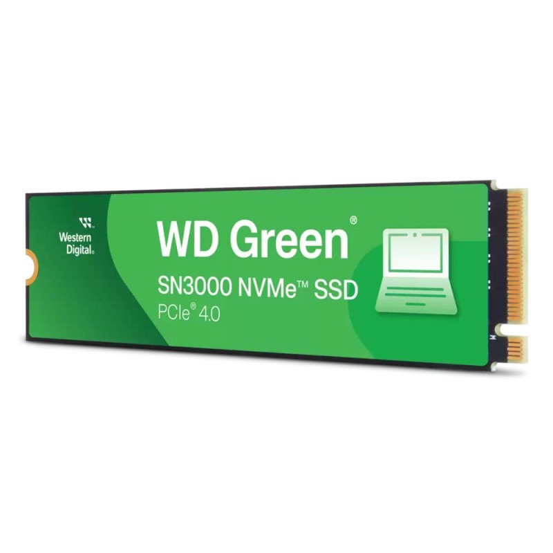 SSD WD Green SN3000 2TB NVMe PCIe 4.0 M.2 2280 – 5000MB/s Gen4 para PC y Laptop (WDS200T4G0E)