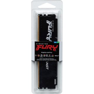Memoria RAM Kingston Fury Beast Black, DDR5, 16GB, 5200MHZ, DIMM
