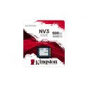 SSD Kingston NV3 500GB NVMe PCIe 4.0 M.2 2230 – 3500MB/s Gen4 para Laptop y Dispositivos Compactos (SNV3SM3/500G)