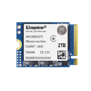 SSD Kingston NV3 2TB NVMe PCIe 4.0 M.2 2230 – 6000MB/s Gen4 para Laptop y Dispositivos Compactos (SNV3SM3/2T0)
