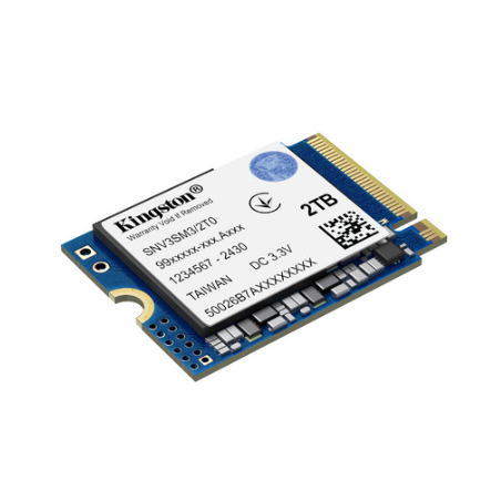 SSD Kingston NV3 2TB NVMe PCIe 4.0 M.2 2230 – 6000MB/s Gen4 para Laptop y Dispositivos Compactos (SNV3SM3/2T0)