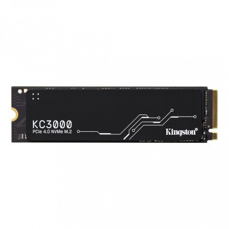 SSD Kingston KC3000 512GB NVMe PCIe 4.0 M.2 2280 hasta 7000MB/s alto rendimiento