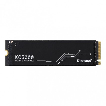 SSD Kingston KC3000 2TB NVMe PCIe 4.0 M.2 2280 hasta 7000MB/s alto rendimiento