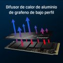 SSD Kingston KC3000 2TB NVMe PCIe 4.0 M.2 2280 hasta 7000MB/s alto rendimiento