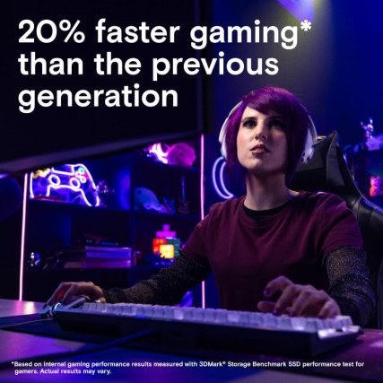 SSD Crucial T700 4TB NVMe PCIe 5.0 M.2 2280 con disipador hasta 12400MB/s ultra rendimiento