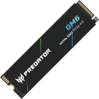 SSD Predator GM6 4TB NVMe PCIe 4.0 M.2 2280 hasta 7200MB/s alto rendimiento gaming y workstation