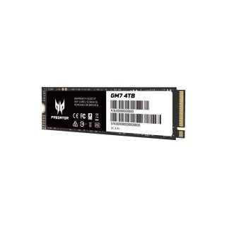 SSD Predator GM7 4TB NVMe PCIe 4.0 M.2 2280 hasta 7200MB/s alto rendimiento gaming y workstation