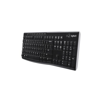 Teclado Inalámbrico Logitech K270 USB Unifying Plug & Play Negro