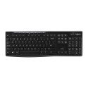Teclado Inalámbrico Logitech K270 USB Unifying Plug & Play Negro