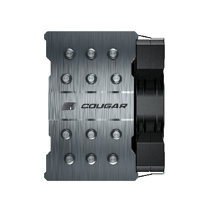 Disipador de CPU Cougar Forza 85 con ventilador de 120mm, 2000RPM, alto rendimiento para gaming y trabajo