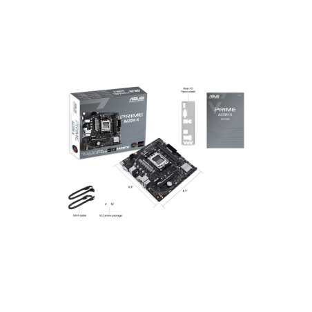 Tarjeta Madre ASUS PRIME A620M-K Micro-ATX Socket AM5 DDR5 HDMI VGA