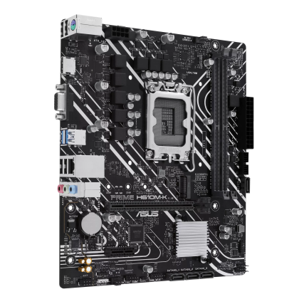 Tarjeta Madre ASUS PRIME H610M-K Micro-ATX LGA 1700 Intel H610 DDR5 HDMI