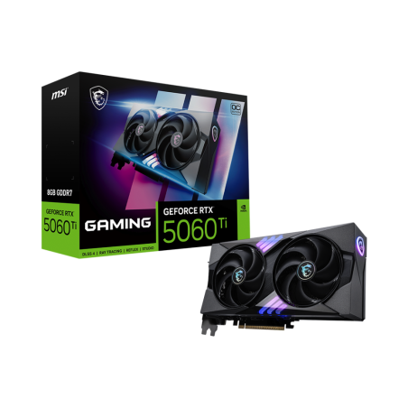 Tarjeta de Video MSI GeForce RTX 5060 Ti Gaming OC 8GB GDDR7 Dual Fan