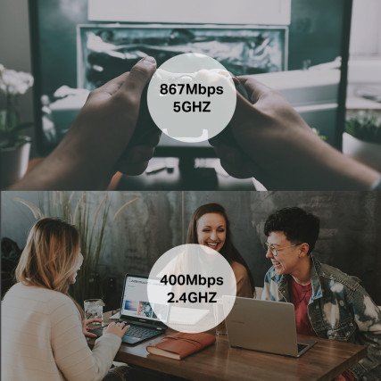 Tarjeta de Red TP-Link Archer T3U AC1300 5GHz 867Mbps USB Wi-Fi