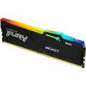 Memoria RAM Kingston Fury Beast DDR5 16GB 6000MHz RGB para gaming y alto rendimiento Memoria RAM Kingston Fury Beast DDR5 16GB 6000MHz RGB para gaming y alto rendimiento