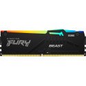 Memoria RAM Kingston Fury Beast DDR5 16GB 6000MHz RGB para gaming y alto rendimiento Memoria RAM Kingston Fury Beast DDR5 16GB 6000MHz RGB para gaming y alto rendimiento