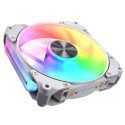 Kit 3 ventiladores Cougar Apolar 120mm ARGB color blanco para enfriamiento y estética premium Kit 3 ventiladores Cougar Apolar 120mm ARGB color blanco para enfriamiento y estética premium