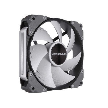 Kit 3 ventiladores Cougar Apolar 120mm ARGB color negro para enfriamiento y estética gaming