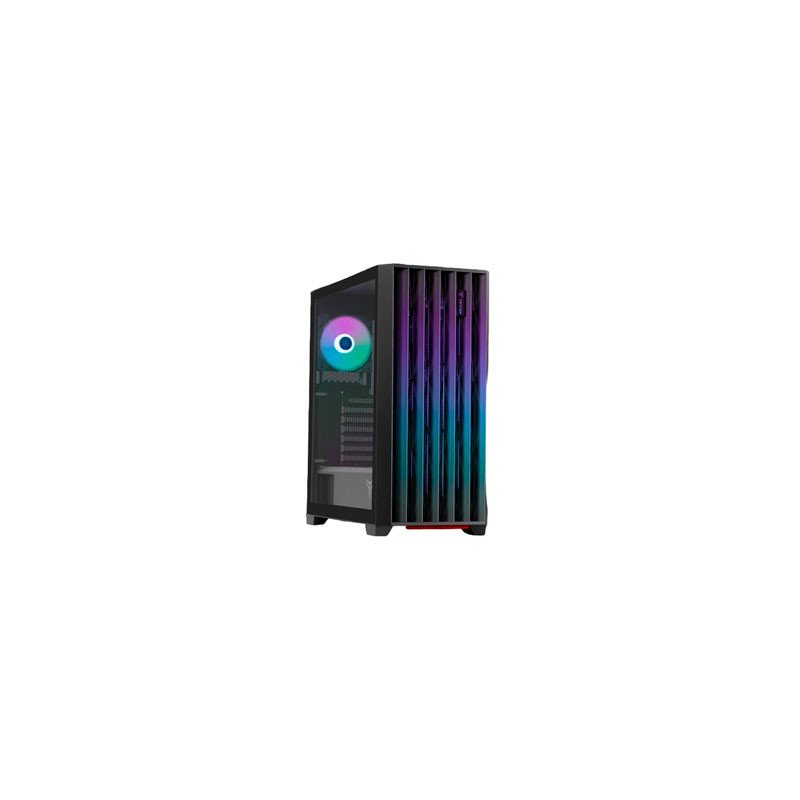 Gabinete Yeyian Gamer Phoenix media torre con cristal templado para setups gaming y profesionales