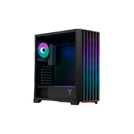 Gabinete Yeyian Gamer Phoenix media torre con cristal templado para setups gaming y profesionales