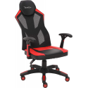 Silla Gamer Xzeal XZSXZ30R Malla y Vinil Reclinable 150° Negro Rojo