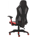 Silla Gamer Xzeal XZSXZ30R Malla y Vinil Reclinable 150° Negro Rojo