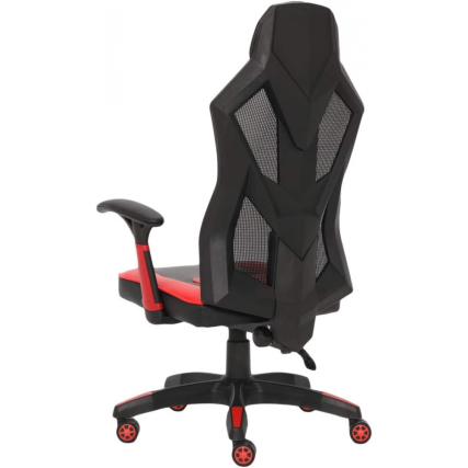 Silla Gamer Xzeal XZSXZ30R Malla y Vinil Reclinable 150° Negro Rojo