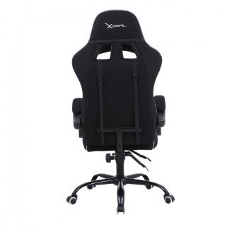 Silla Gamer Xzeal XZSXZ20B Tela Reclinable 140° RGB Negro Gris