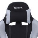 Silla Gamer Xzeal XZSXZ20B Tela Reclinable 140° RGB Negro Gris