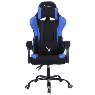 Silla Gamer Xzeal XZSXZ20A Tela Reclinable 140° RGB Negro Azul