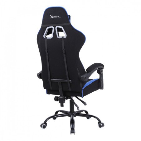 Silla Gamer Xzeal XZSXZ20A Tela Reclinable 140° RGB Negro Azul