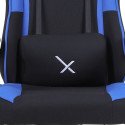Silla Gamer Xzeal XZSXZ20A Tela Reclinable 140° RGB Negro Azul