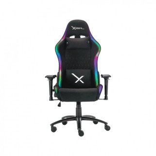 Silla Gamer Xzeal XZSXZ15B Reclinable 180° RGB Tela Negra con Brazos 4D