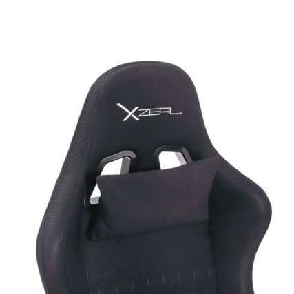 Silla Gamer Xzeal XZSXZ15B Reclinable 180° RGB Tela Negra con Brazos 4D