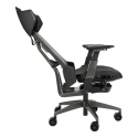 SILLA GAMING ASUS (SL400 ROG DESTRIER/BK/WW/) SOPORTE DE BRAZO, DISEÑO EXOESQUELETICO, NEGRA
