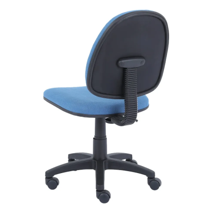 Silla Básica Nextep NE-650BA Ajustable Azul con Base Giratoria
