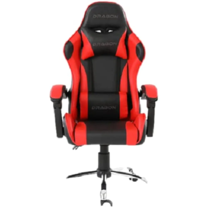 Silla Gamer Nextep Falkor NE-461R Ergonómica Negro Rojo con Reposabrazos