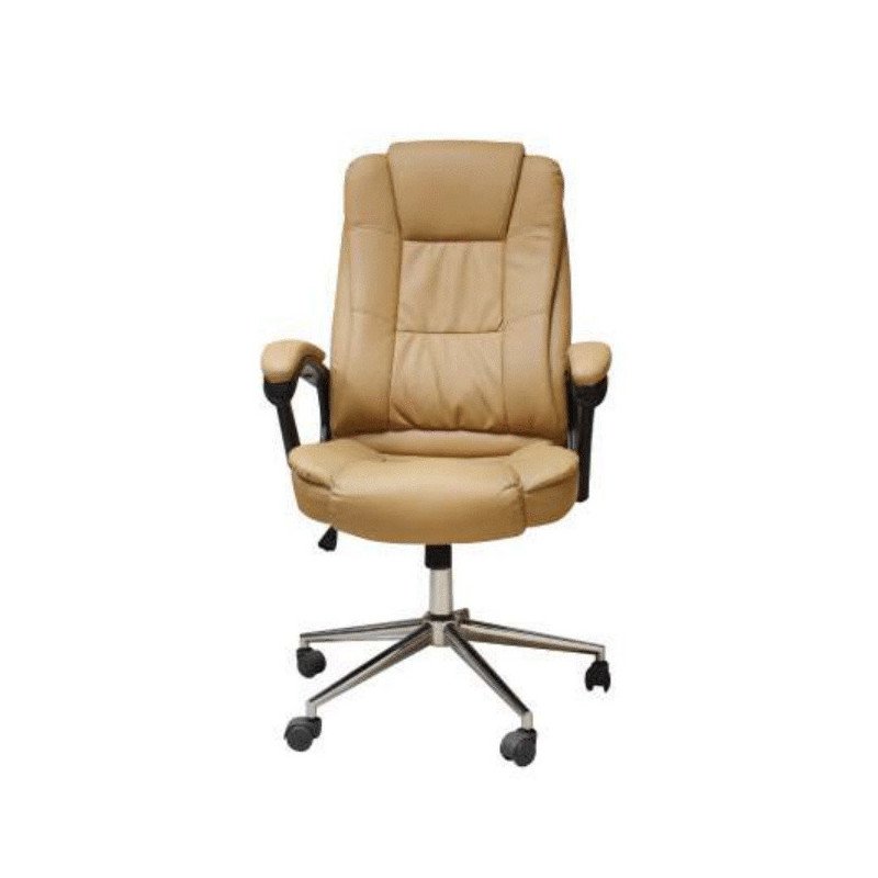 Silla Ejecutiva Naceb Café con Reposabrazos Ergonómicos para Oficina Silla Ejecutiva Naceb Café con Reposabrazos Ergonómicos para Oficina