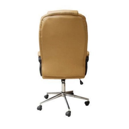 Silla Ejecutiva Naceb Café con Reposabrazos Ergonómicos para Oficina