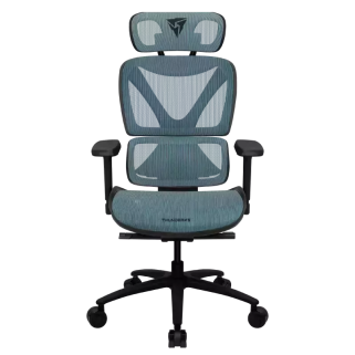 Silla Gamer ThunderX3 XTC Chroma Negra/Azul en Malla Transpirable y PU 150KG