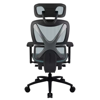 Silla Gamer ThunderX3 XTC Chroma Negra/Azul en Malla Transpirable y PU 150KG