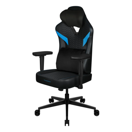 Silla Gamer ThunderX3 EAZE Racer Blue V2 Ergonómica Reclinable Diseño Deportivo