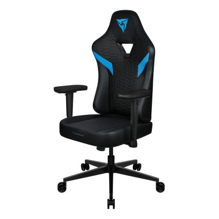 Silla Gamer ThunderX3 EAZE Racer Blue V2 Ergonómica Reclinable Diseño Deportivo