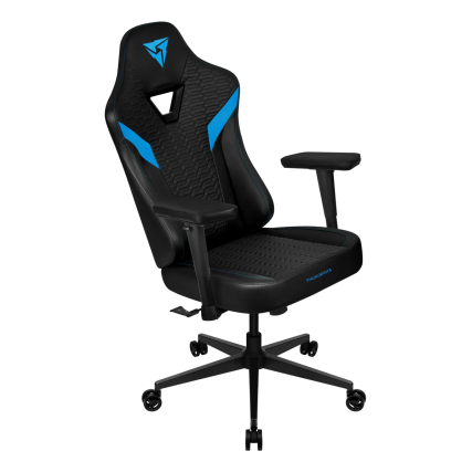 Silla Gamer ThunderX3 EAZE Racer Blue V2 Ergonómica Reclinable Diseño Deportivo