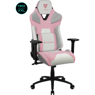 Silla Gamer ThunderX3 TC5 MAX Sakura Blanca Ergonómica Reclinable Premium