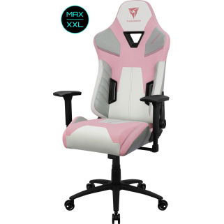 Silla Gamer ThunderX3 TC5 MAX Sakura Blanca Ergonómica Reclinable Premium