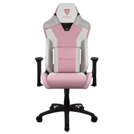 Silla Gamer ThunderX3 TC3 Max Sakura Blanca de Cuero Sintético hasta 150 kg