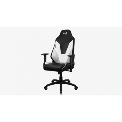 Silla Gamer Aerocool Admiral Azure Blanca de Cuero Sintético Ergonómica