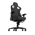 Silla Gamer noblechairs EPIC TX Grey Tipo Lino Soporte 120 kg