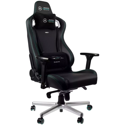 Silla Gamer noblechairs EPIC Mercedes AMG Petronas Motorsport Black